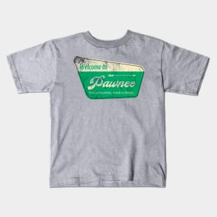 welcome to pawnee Kids T-Shirt